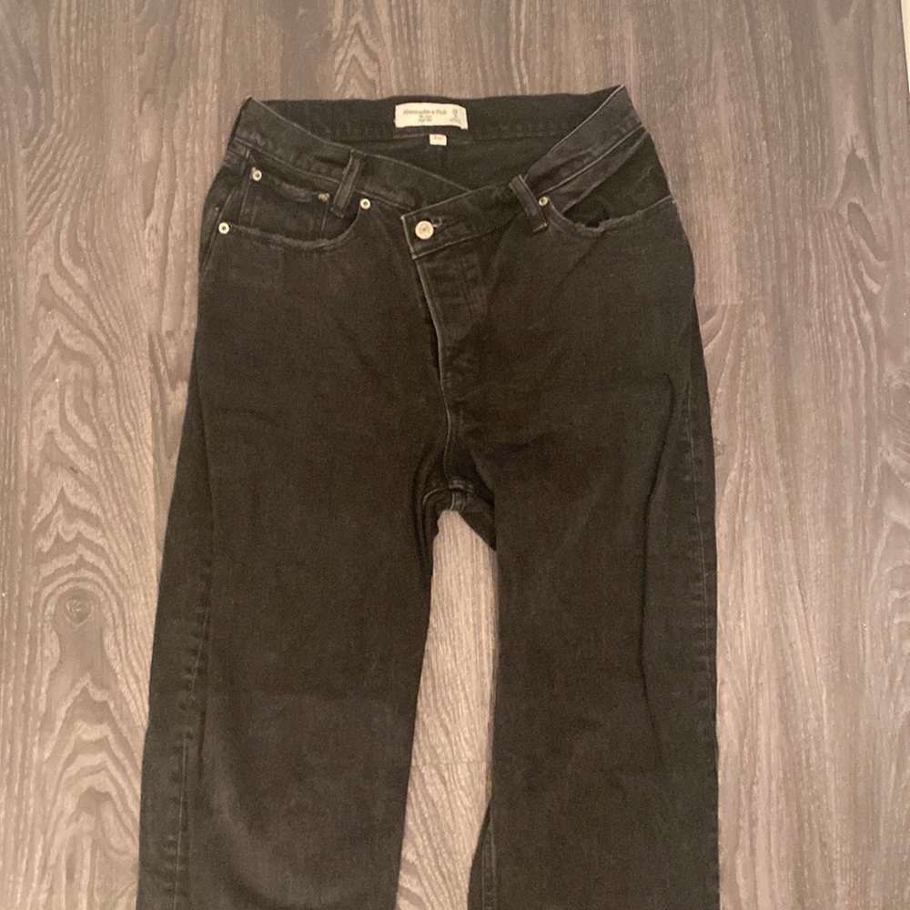 Abercrombie The Dad High Rise Crossover Curve Love